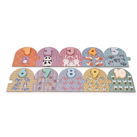 Counting Learning Puzzle 1-10