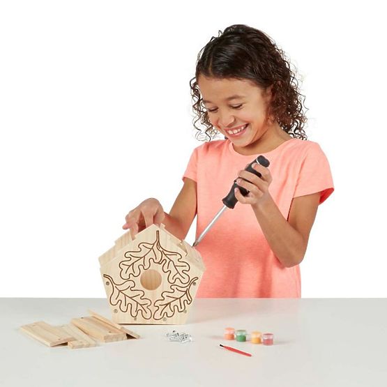 Creative set - wooden birdhouse