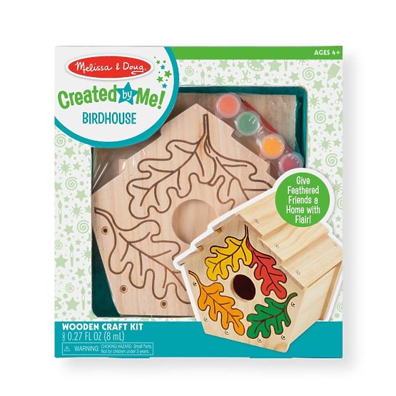 Creative set - wooden birdhouse