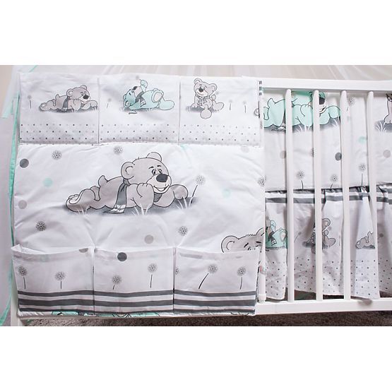 Crip bedding set 135x100cm Dreamer green
