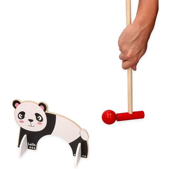 Croquet with Animal Motifs
