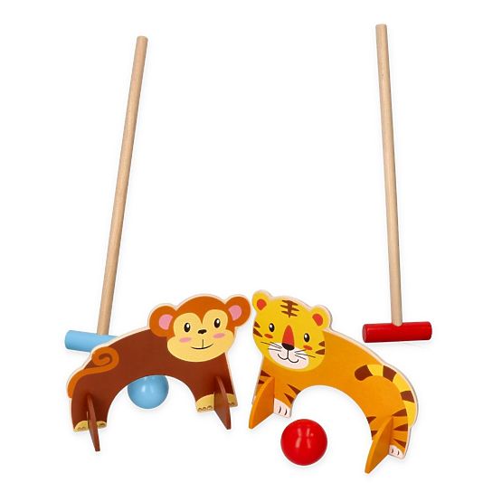 Croquet with Animal Motifs