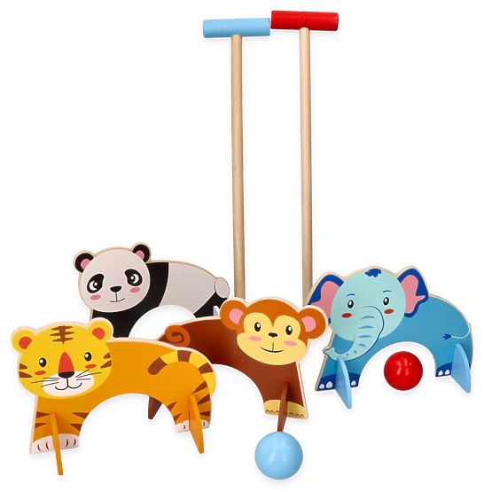 Croquet with Animal Motifs