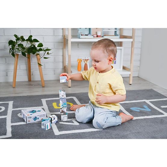 Cube Puzzle Arctic Animals