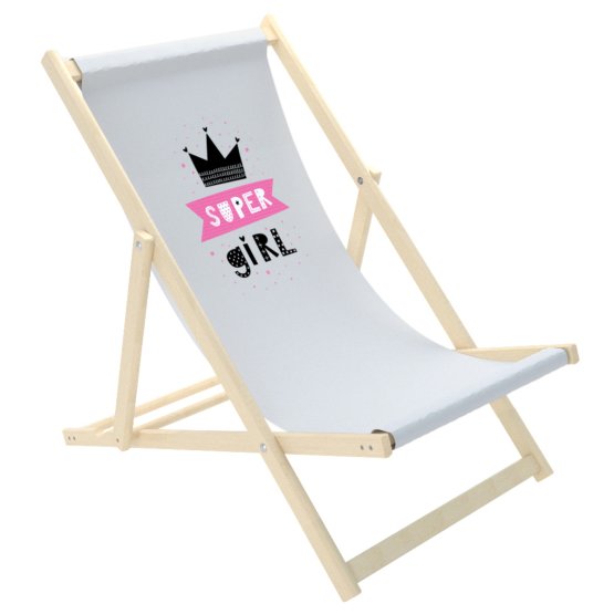 Super Beach children's beach chair - gray