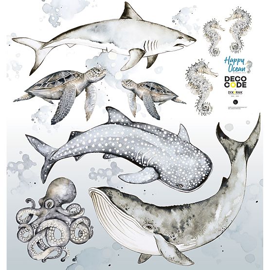 Decoration to wall DEKORNIK Happy Ocean Wonderland