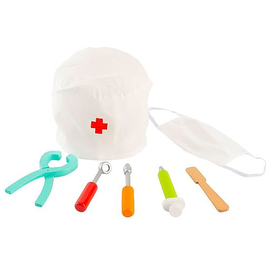 Dentist Set Bag with 7 Accessories for Children ECOTOYS