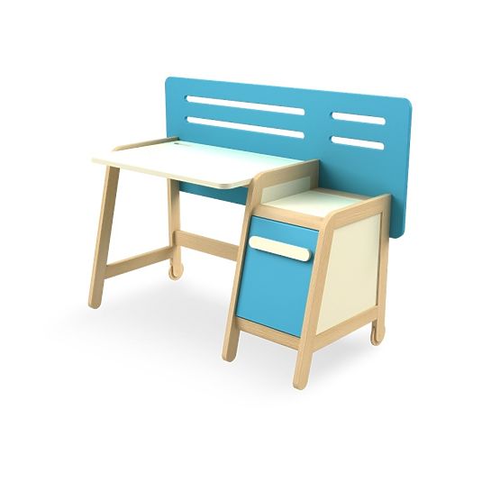 Desk and cabinet Simple