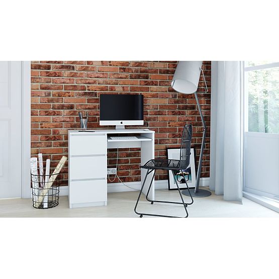 Desk Lima LEFT WHITE