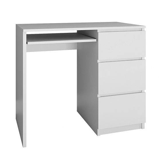Desk Lima RIGHT WHITE