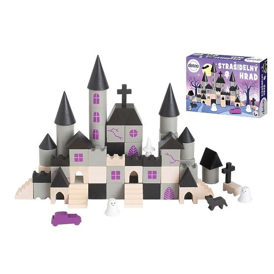 Detoa Wooden Building Set Haunted Castle