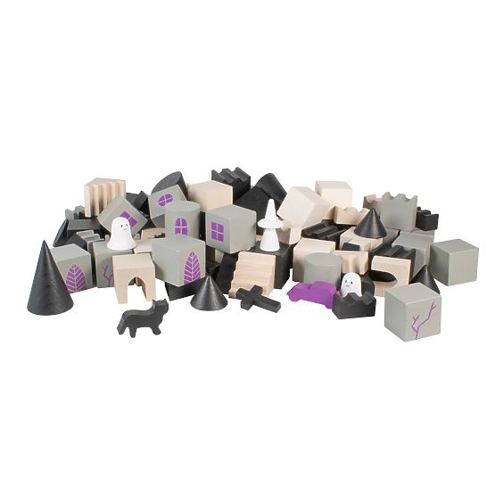 Detoa Wooden Building Set Haunted Castle