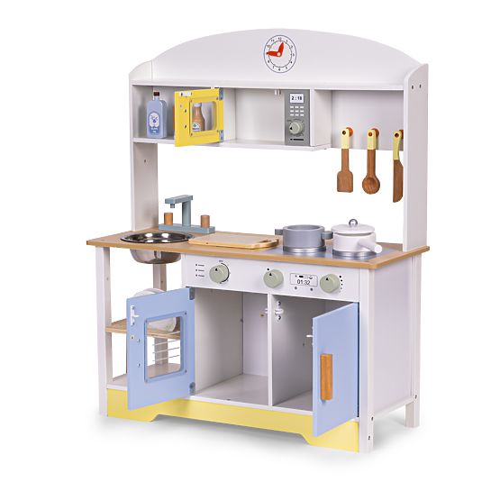 Children's Kitchen Oven Washing Machine Microwave 12 Accessories ECOTOYS