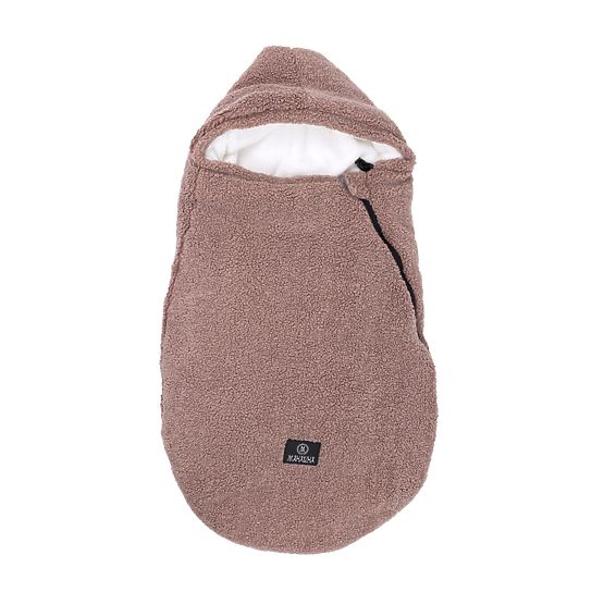 Alpaca children's fleece jacket - old pink