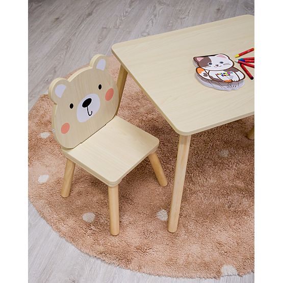 Children's Table and Chairs - Forest Friends
