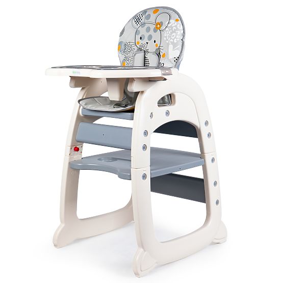 Dining small chair Mouse 2v1 - grey