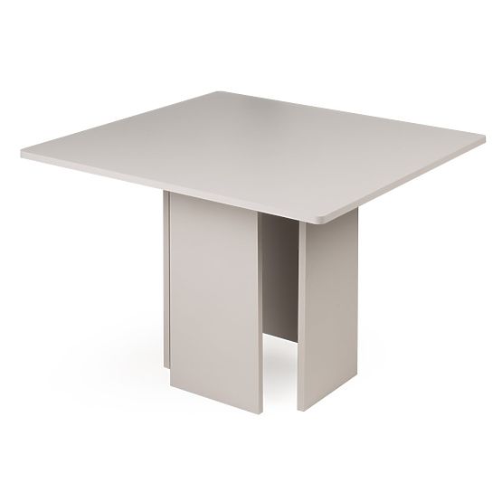 Dining Table Gasper 100 cm, Square, Cashmere