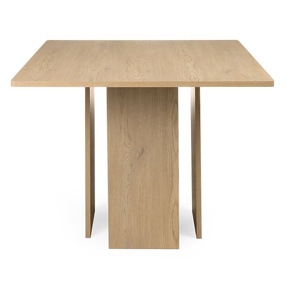 Dining Table Gasper 100 cm, Square, Cremona Torro Oak