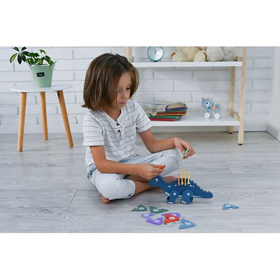 Dinosaur with Number Puzzles