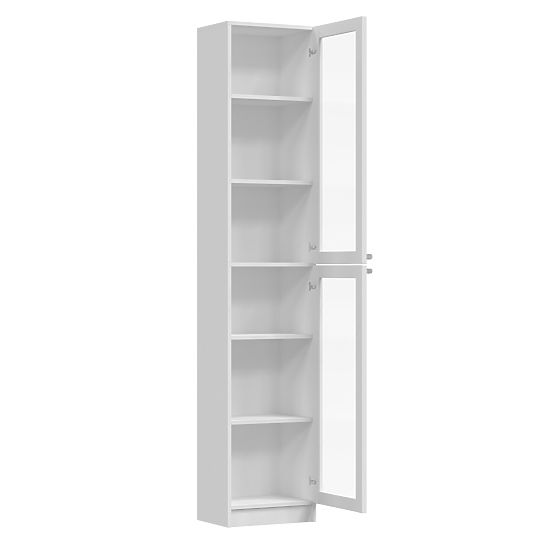 Display Cabinet PAFOS W40/2S WHITE