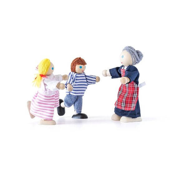 Dollhouse Dolls, Family of 6