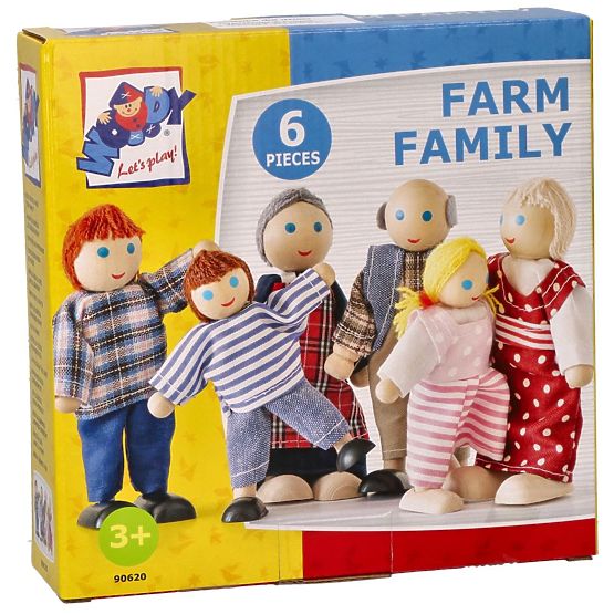 Dollhouse Dolls, Family of 6