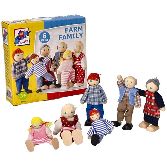 Dollhouse Dolls, Family of 6