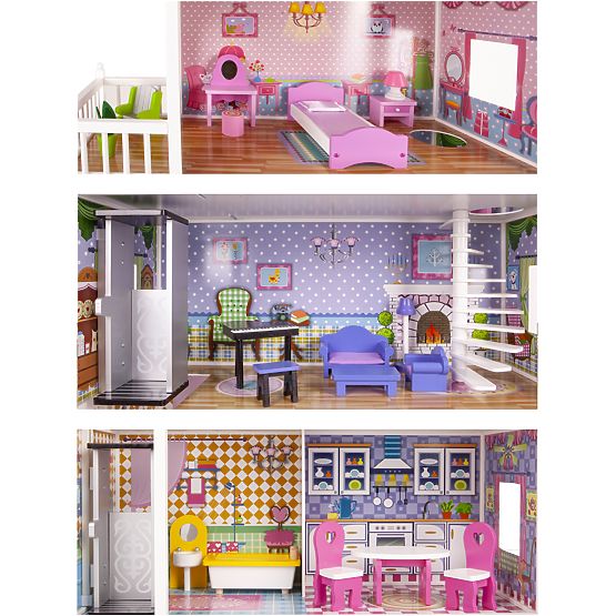 Dollhouse with Ava lift