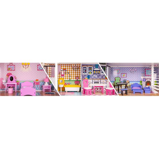 Dollhouse with Ava lift