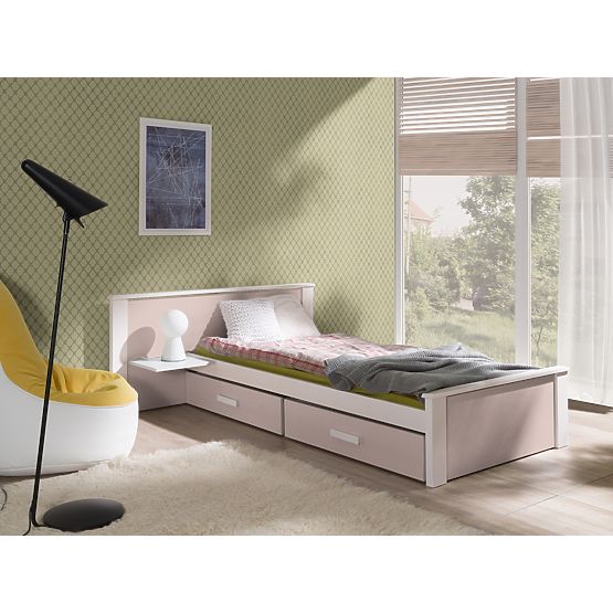 Donald Plus Children's Bed - Powder Pink