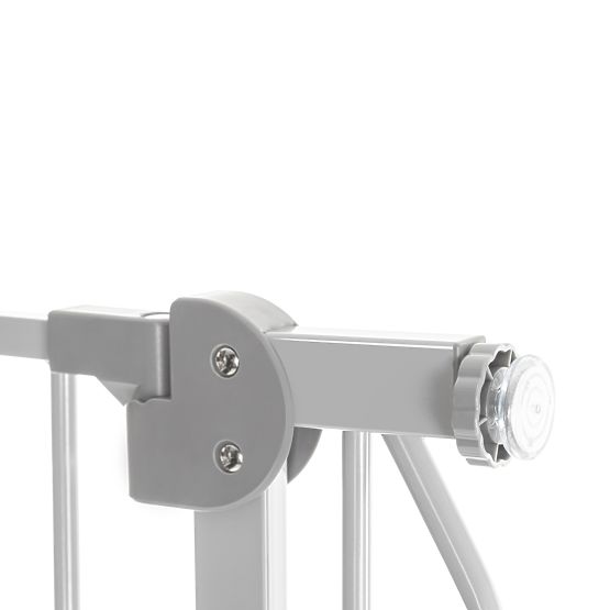 Door/stair safety barrier - gray