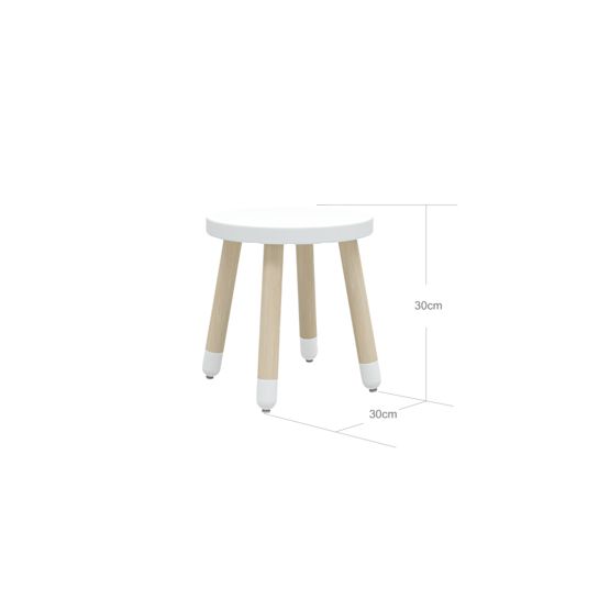 Dots chair - white