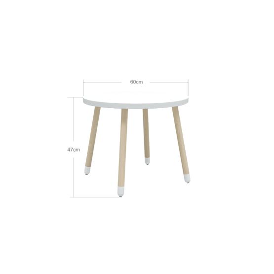 Dots Table - White