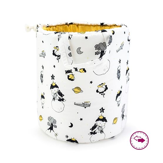 Double sided basket to toys Small prince