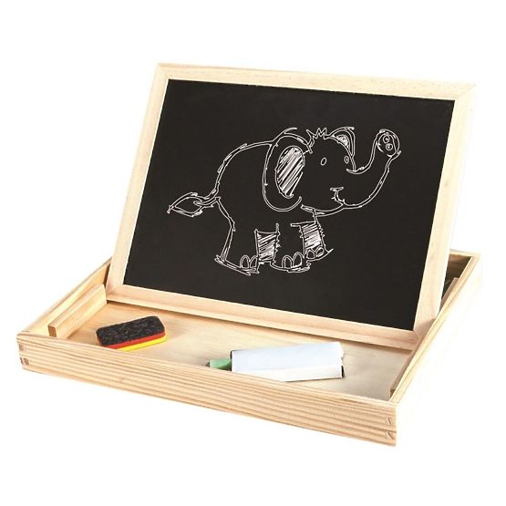 Double-sided board with magnets