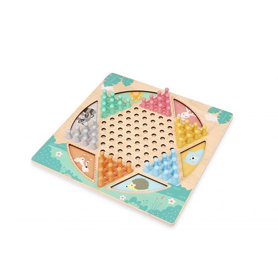 Double-Sided Game Halama and Snakes and Ladders