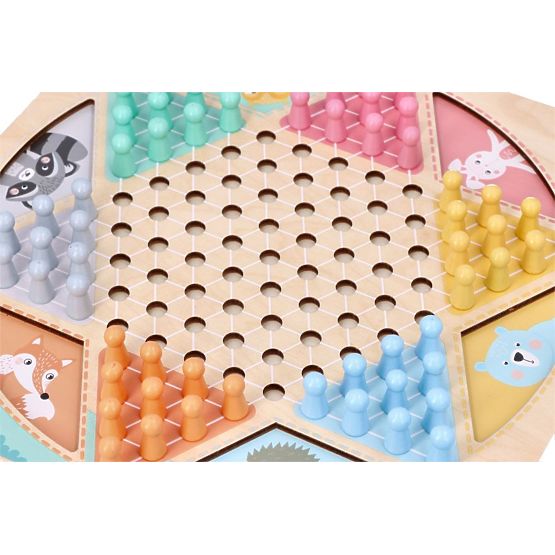 Double-Sided Game Halama and Snakes and Ladders