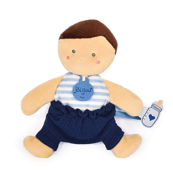 Doudou Jolijou Doll 18 cm Blue