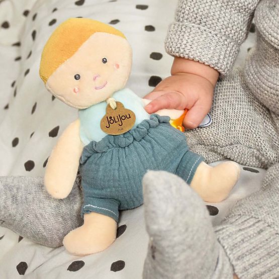 Doudou Jolijou Doll 18 cm Green