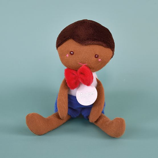 Doudou Jolijou Doll Enzo 16 cm Blue