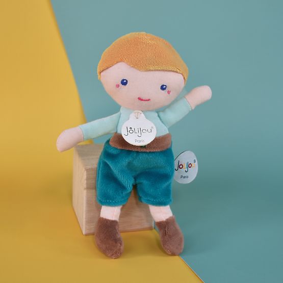 Doudou Jolijou Doll Jules 16 cm Green