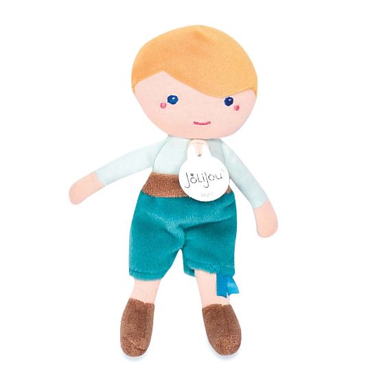 Doudou Jolijou Doll Jules 16 cm Green
