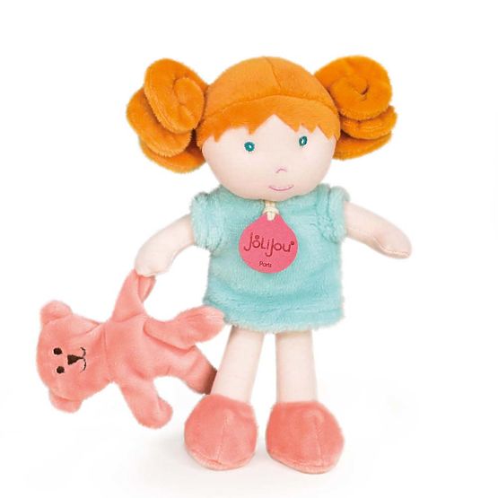 Doudou Jolijou Doll Miss Mint 21 cm
