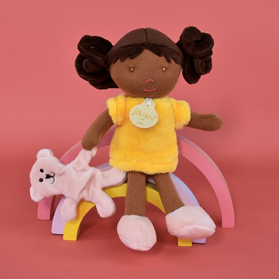 Doudou Jolijou Doll Miss Vanilla 21 cm