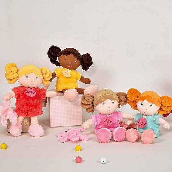 Doudou Jolijou Doll Miss Vanilla 21 cm