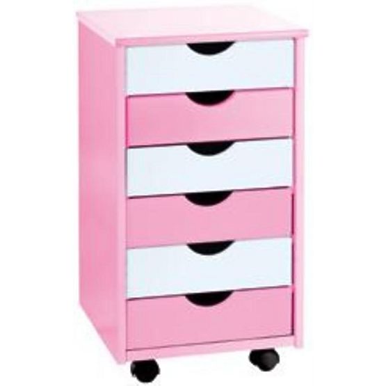 Drawer unit on castors for writing desk
