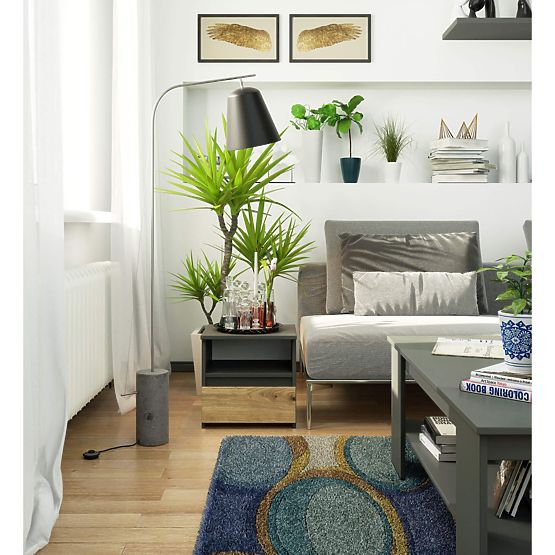 DRESSER CL1 PK GRAPHITE GRAY / ARTISAN OAK