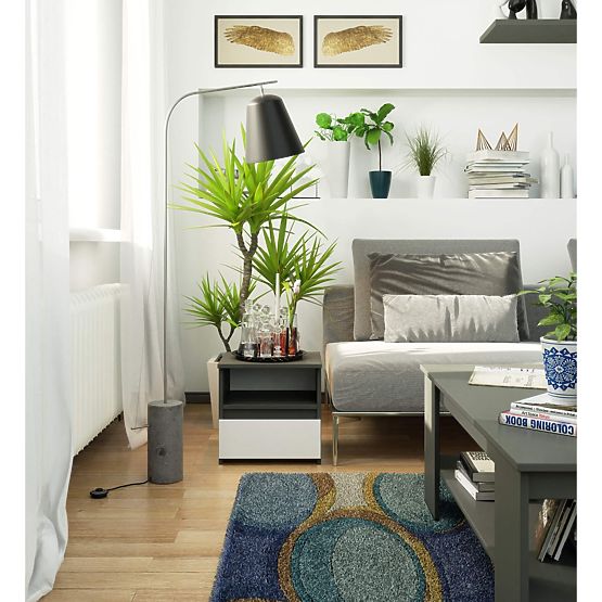 DRESSER CL1 PK GRAPHITE GRAY / WHITE