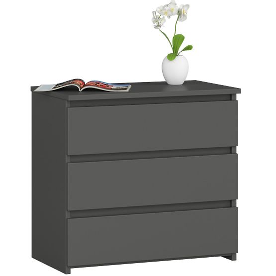 DRESSER CL3 3DR CLP PK GRAPHITE GRAY
