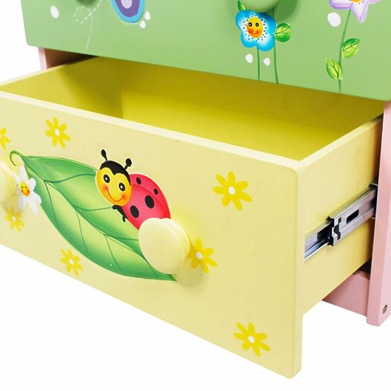 Dresser with Drawers Magic Garden - Children's Cabinet